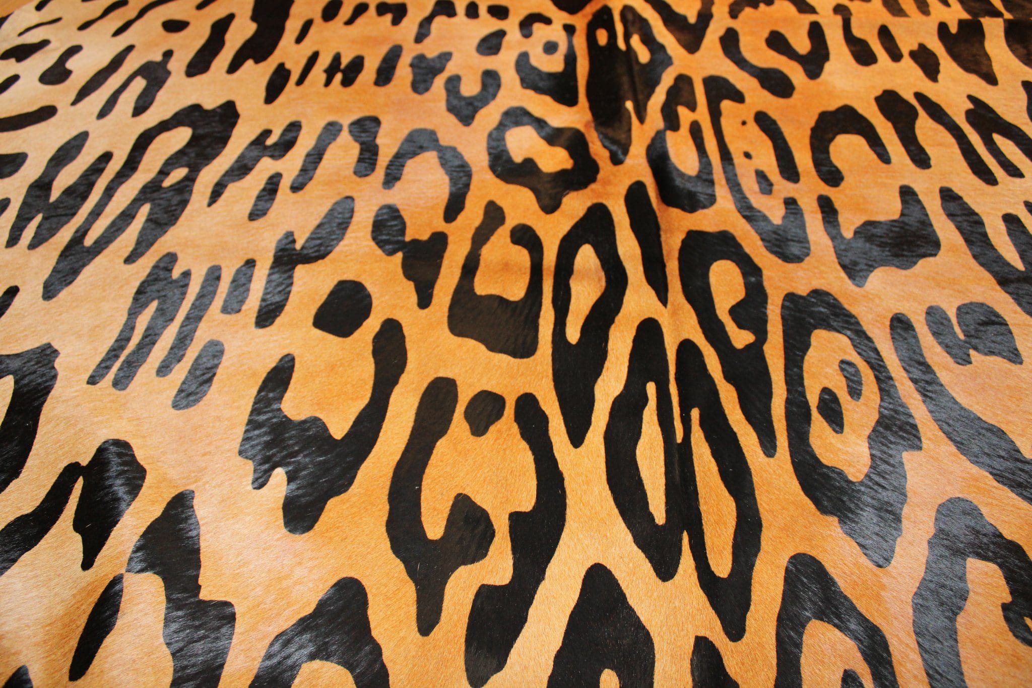 Jaguar Print Cowhide Rug Hide Rugs