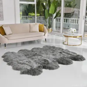 Sheepskin Rug Octo Grey