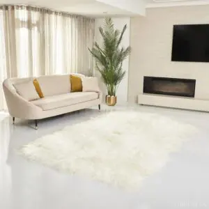 Icelandic Sheepskin Rug Natural Ivory 10 Skin