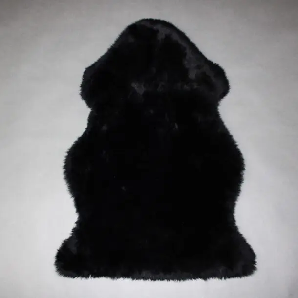 Sheepskin Rug Black