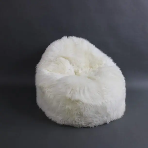 Sheepskin Bean Bag UK Ivory