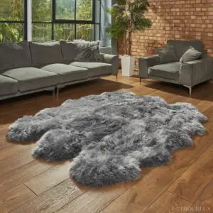 Sheepskin Rug Sexto Grey