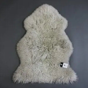Curly Sheepskin Rug Oyster