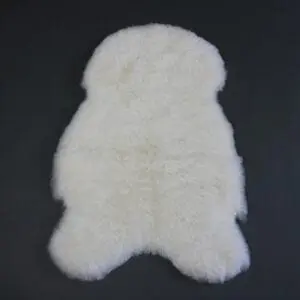 Icelandic Sheepskin Rug Ivory Shorn