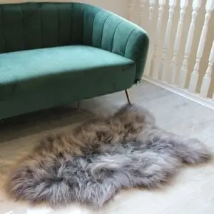 Icelandic Sheepskin Grey SML