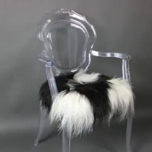 Icelandic Sheepskin Chair Pad Spotted