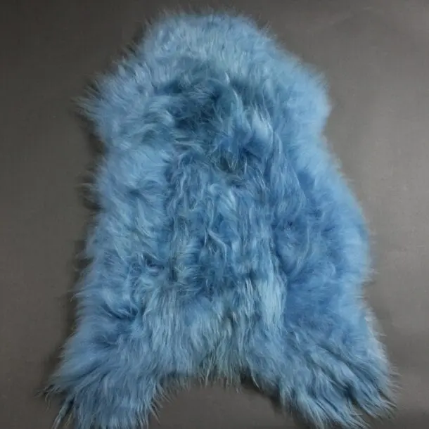 Icelandic Sheepskin Rug Blue