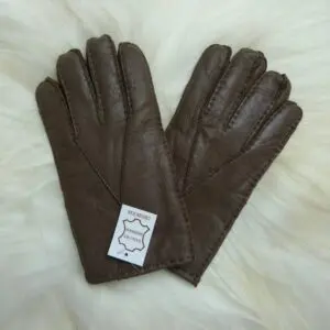 Men’s Sheepskin Gloves Suede