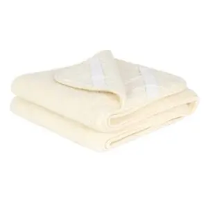 Merino Wool Mattress Topper/Underblanket Ivory – Double Layer