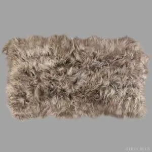 Icelandic Sheepskin Rug 4 Skin Taupe