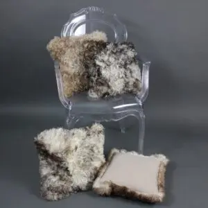 Tibetan Sheepskin Cushion