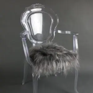 Icelandic Sheepskin Seat Pad Grey
