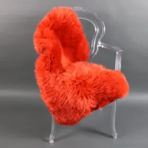 Sheepskin Rug Blood Orange