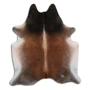Cowhide Rug Tan Grey C00629