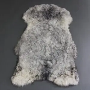 Curly Sheepskin Rug Natural Grey GOT240