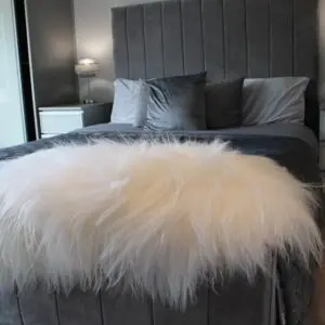 Icelandic Sheepskin Rug Ivory XXL