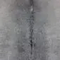 Cowhide Rug C00849 (5) Close-up of a grey cowhide rug showing natural hair texture and a dark vertical spine marking.