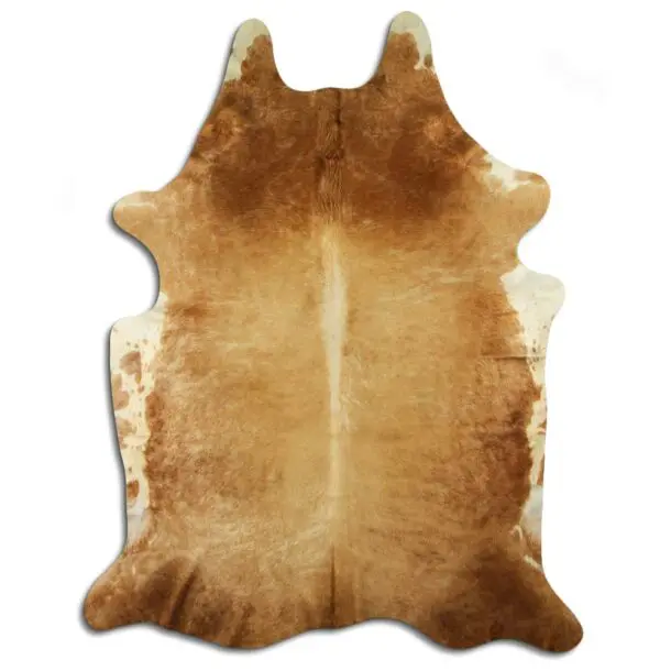 Cowhide Rug Exotic Beige C00870