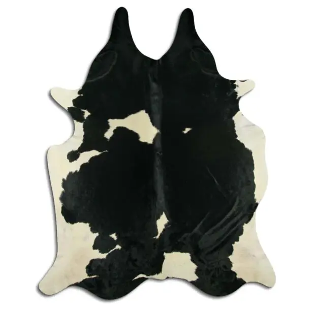 Cowhide Rug Black and White C00875