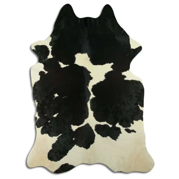 Cowhide Rug Black and White C00885