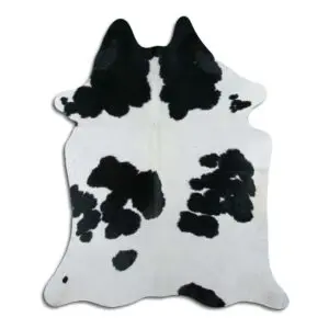 Cowhide Rug Black and White C00928