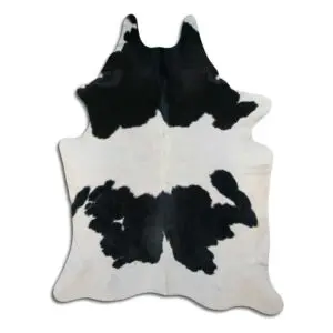 Cowhide Rug Black and White C00936
