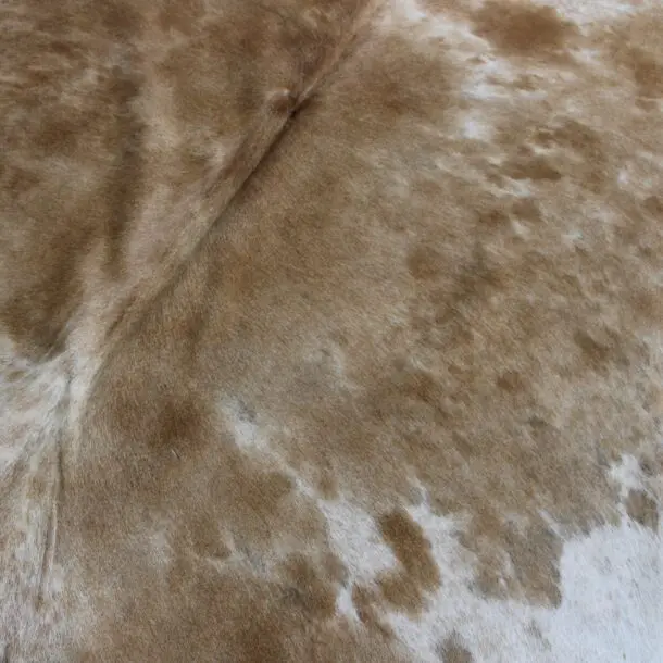 Cowhide Rug Brown and White C00944