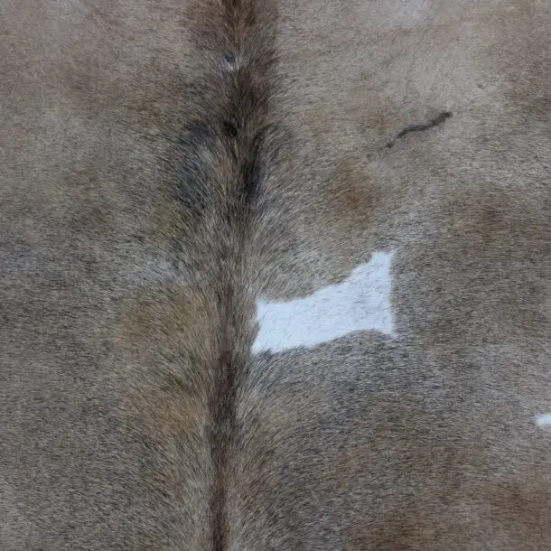 Cowhide Rug Brown and White C00956