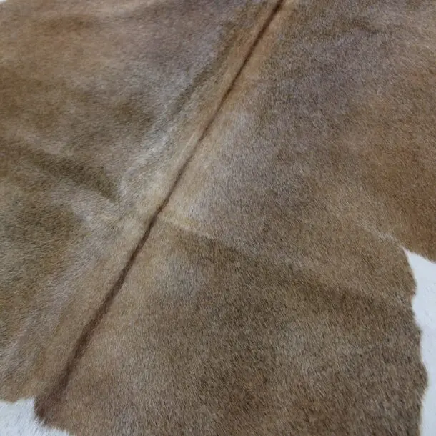 Cowhide Rug Brown and White C00956
