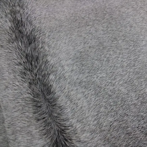 Cowhide Rug Grey C00959