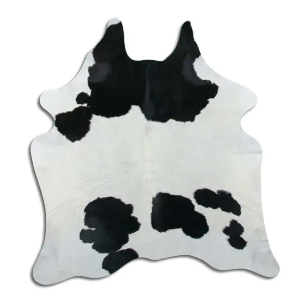 Cowhide Rug Black and White C00988