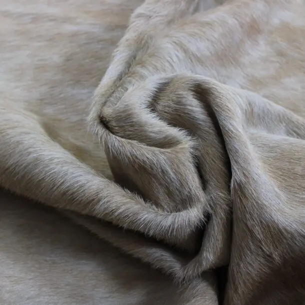 Cowhide Rug Exotic Beige C00995