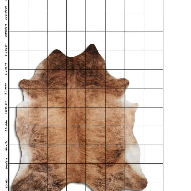 Cowhide Rug Exotic Beige C00999