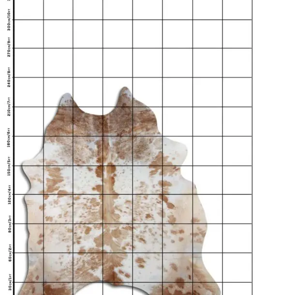 Cowhide Rug Exotic Beige C01001