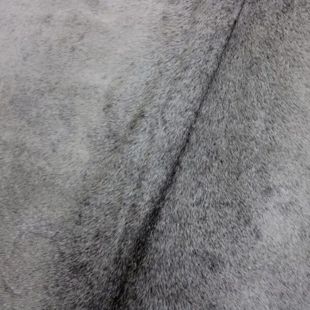 Cowhide Rug Grey C01007