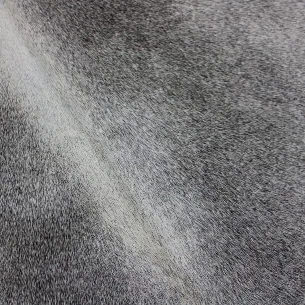 Cowhide Rug Grey C01008