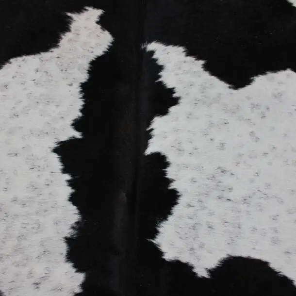 Cowhide Rug Black and White C01010