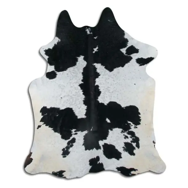 Cowhide Rug Black and White C01010