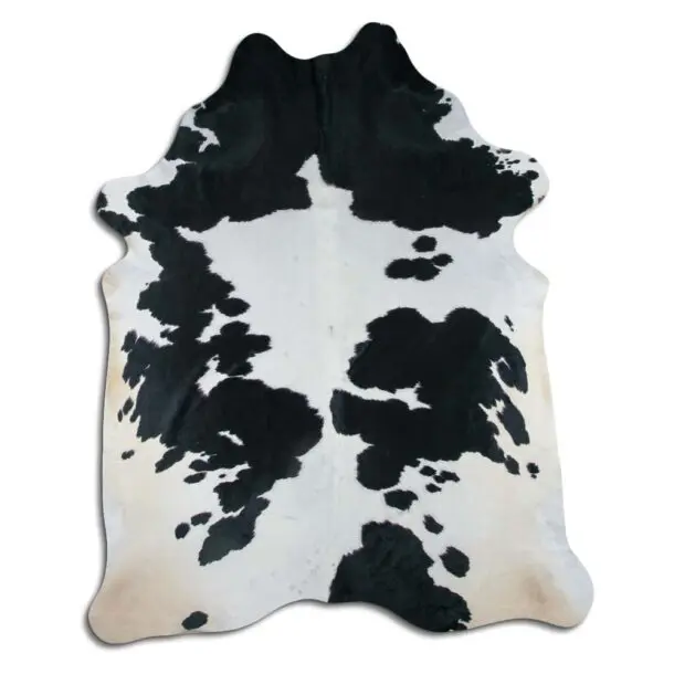 Cowhide Rug Black and White C01013