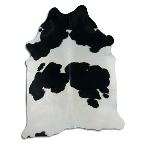 Cowhide Rug Black and White C01015