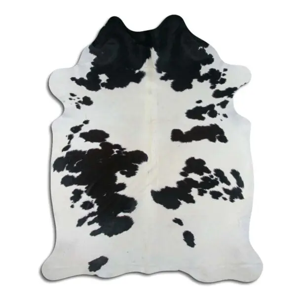 Cowhide Rug Black and White C01016