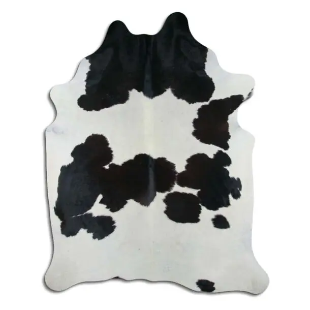 Cowhide Rug Black and White C01017