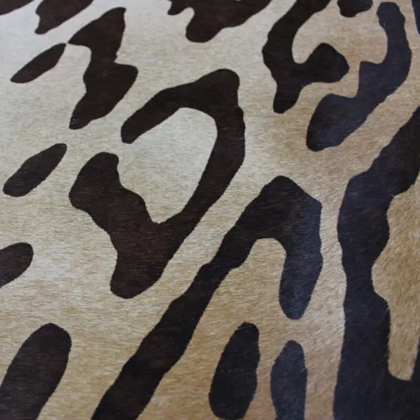 Jaguar Print Cowhide Rug C01020