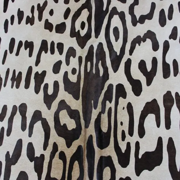 Jaguar Print Cowhide Rug C01020