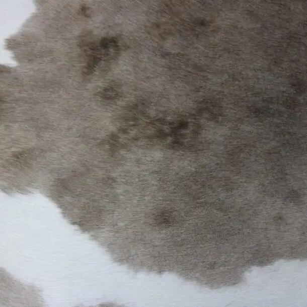 Cowhide Rug Brown and White C01027