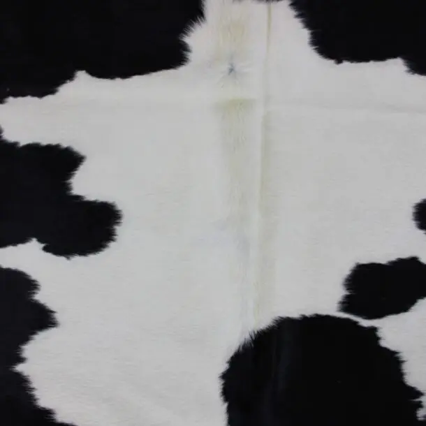 Cowhide Rug Black and White C01029