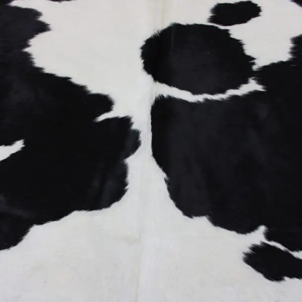 Cowhide Rug Black and White C01029