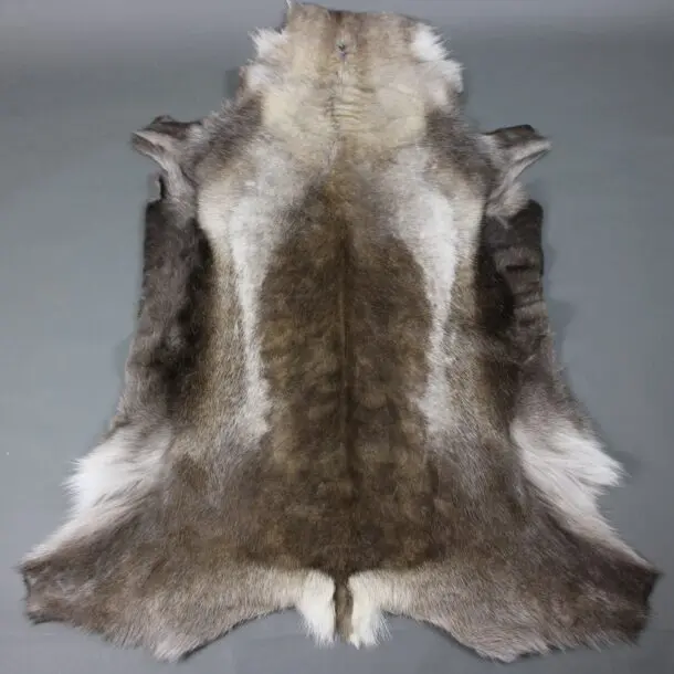 XX Large Reindeer Hide Rug R1196