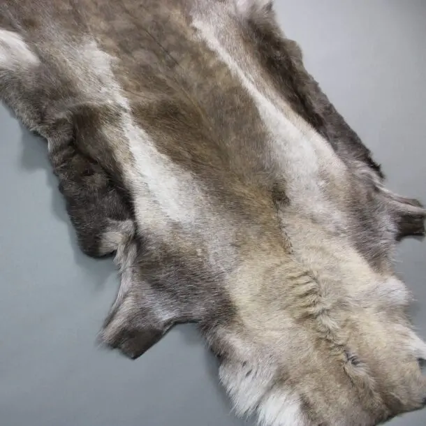 XX Large Reindeer Hide Rug R1196