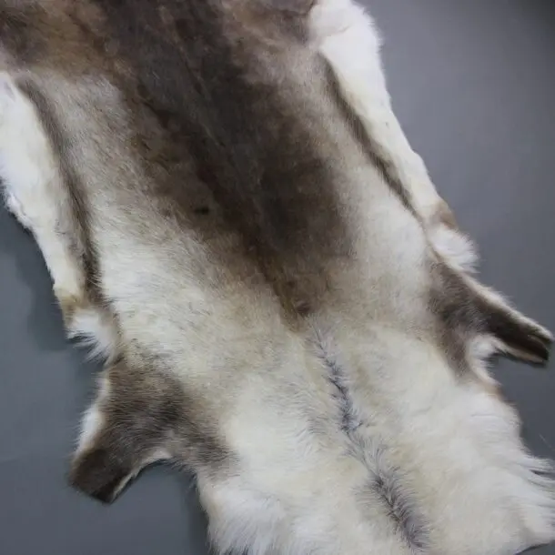XX Large Reindeer Hide Rug R1215